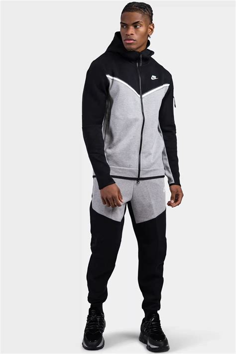 nike pak heren grijs|Nike trainingspak heren Tech Fleece of grijs, zwart & exclusieve .